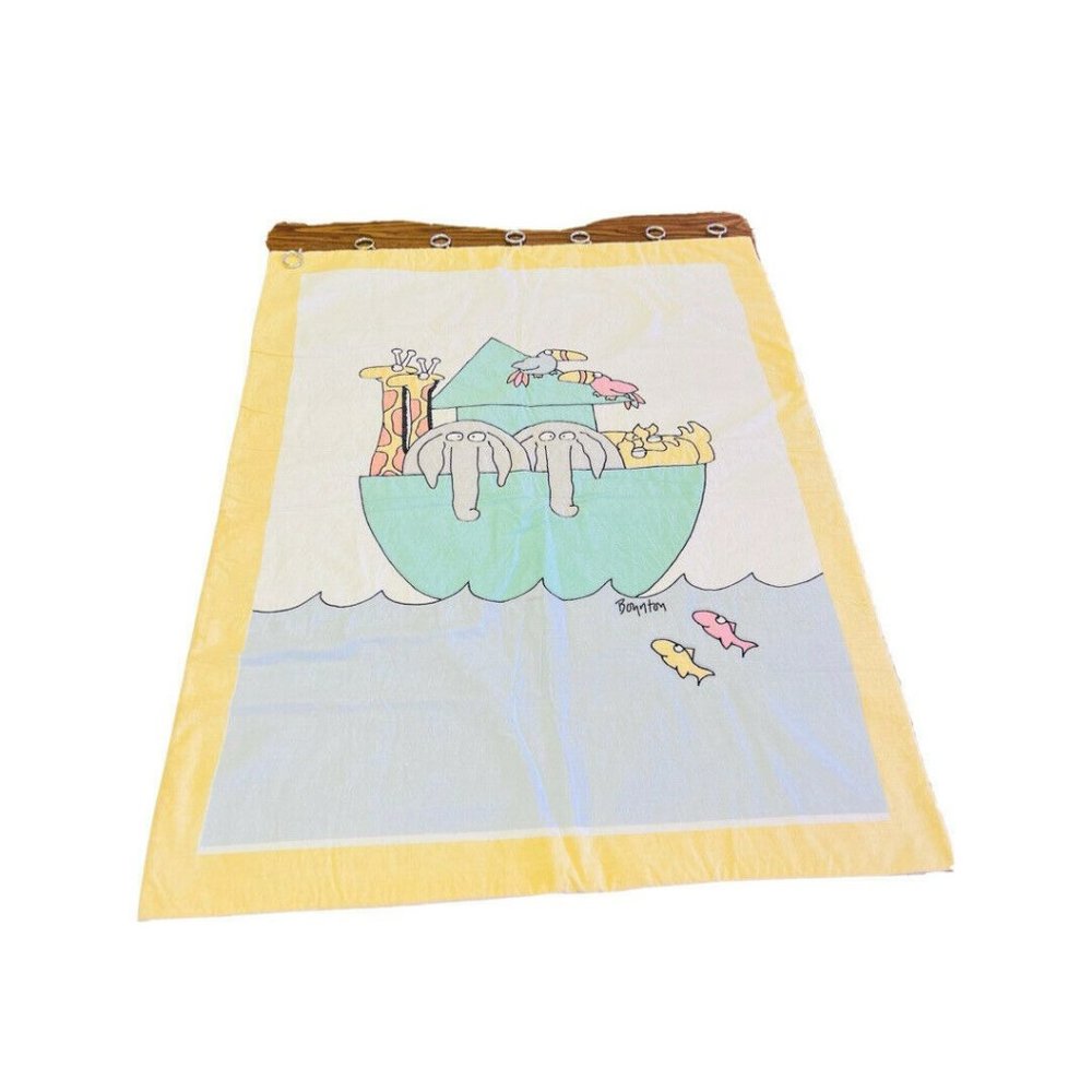 vintage Boynton cat nursery wall hanging quilted handmade kids kitty Meow
